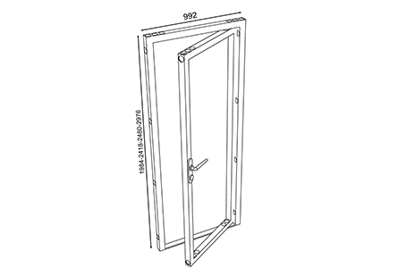 M-serie beschikbaar Doors Frame